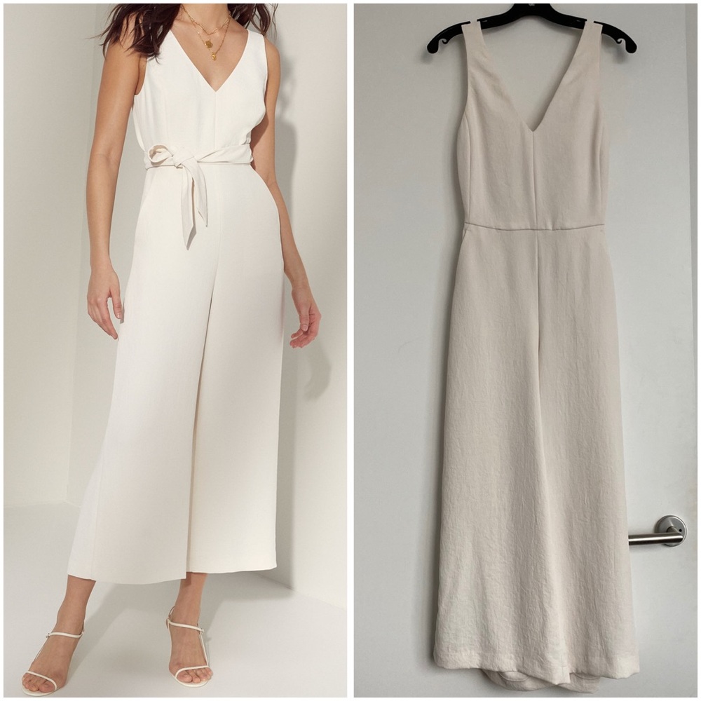 WILFRED Ecoulement V Jumpsuit White